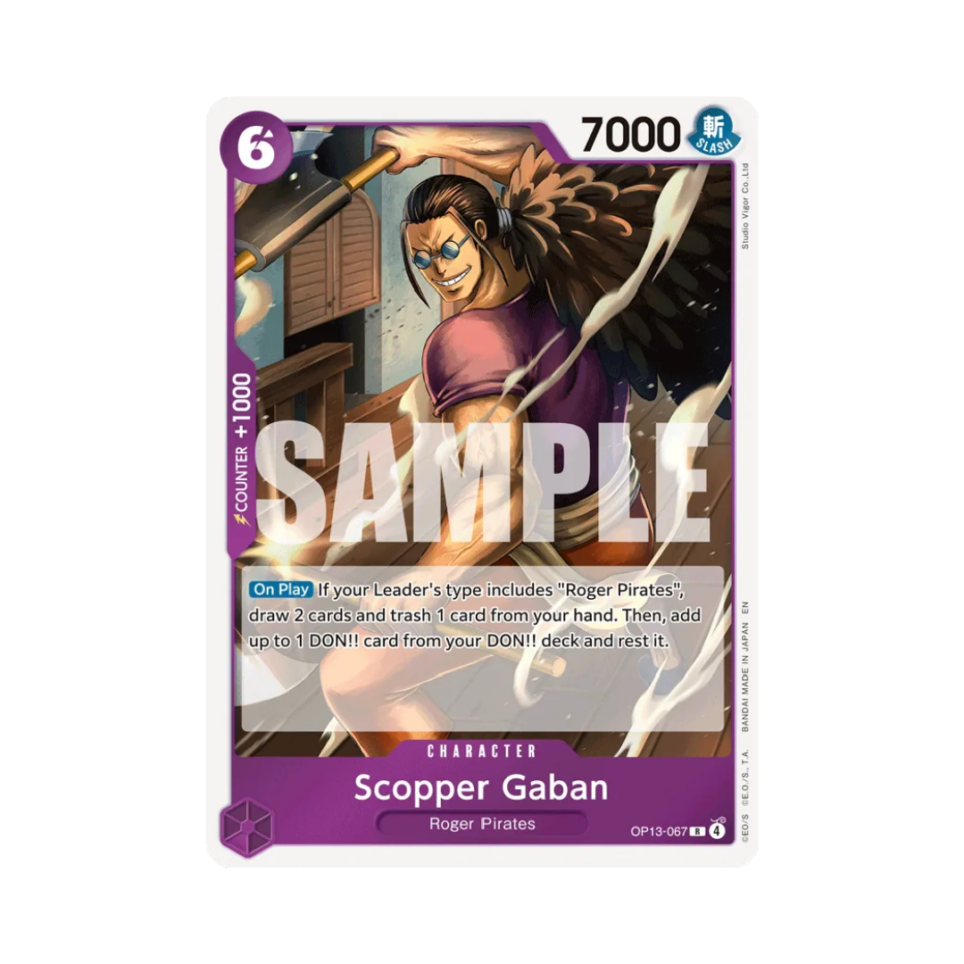 Scopper Gaban OP13-067 EN