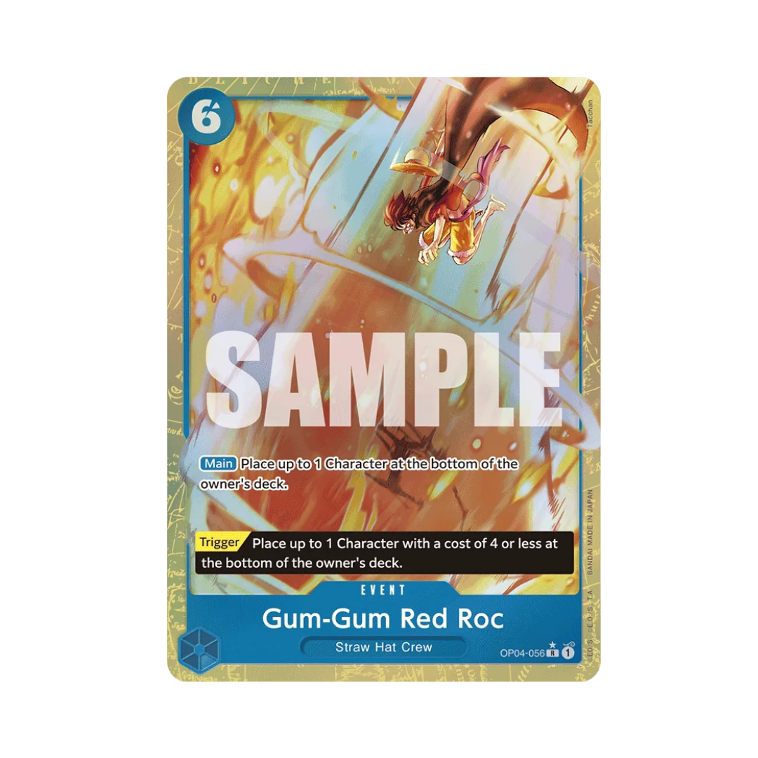 Gum-Gum Red Roc OP04-056 EN