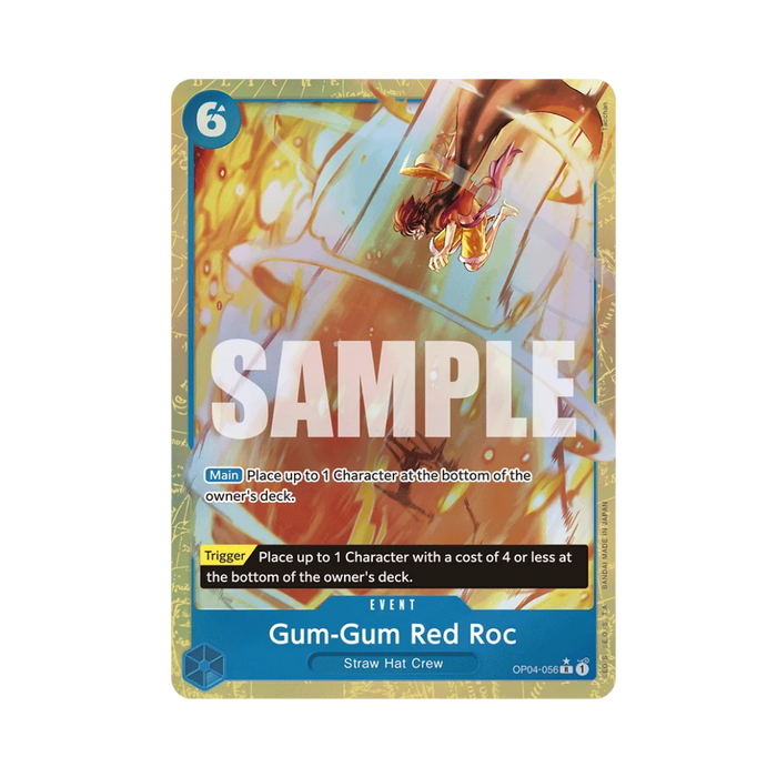 Gum-Gum Red Roc OP04-056 EN