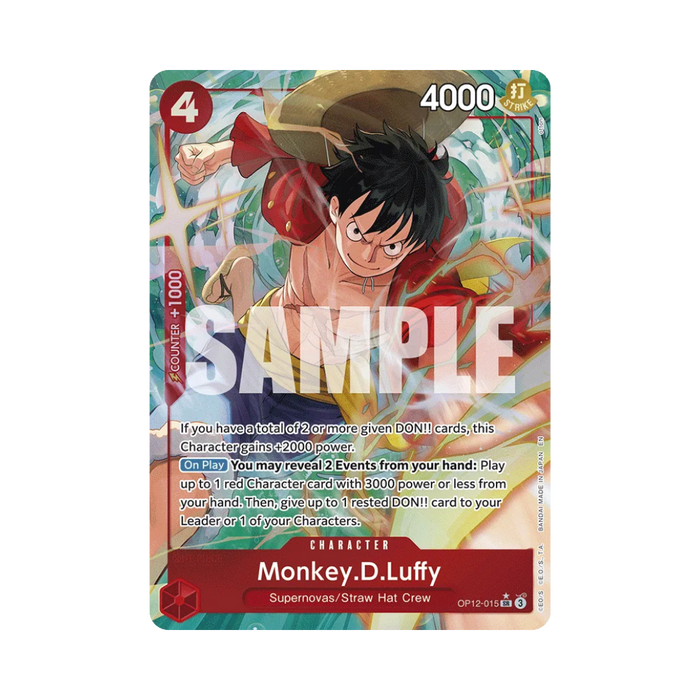 Monkey.D.Luffy OP12-015 EN
