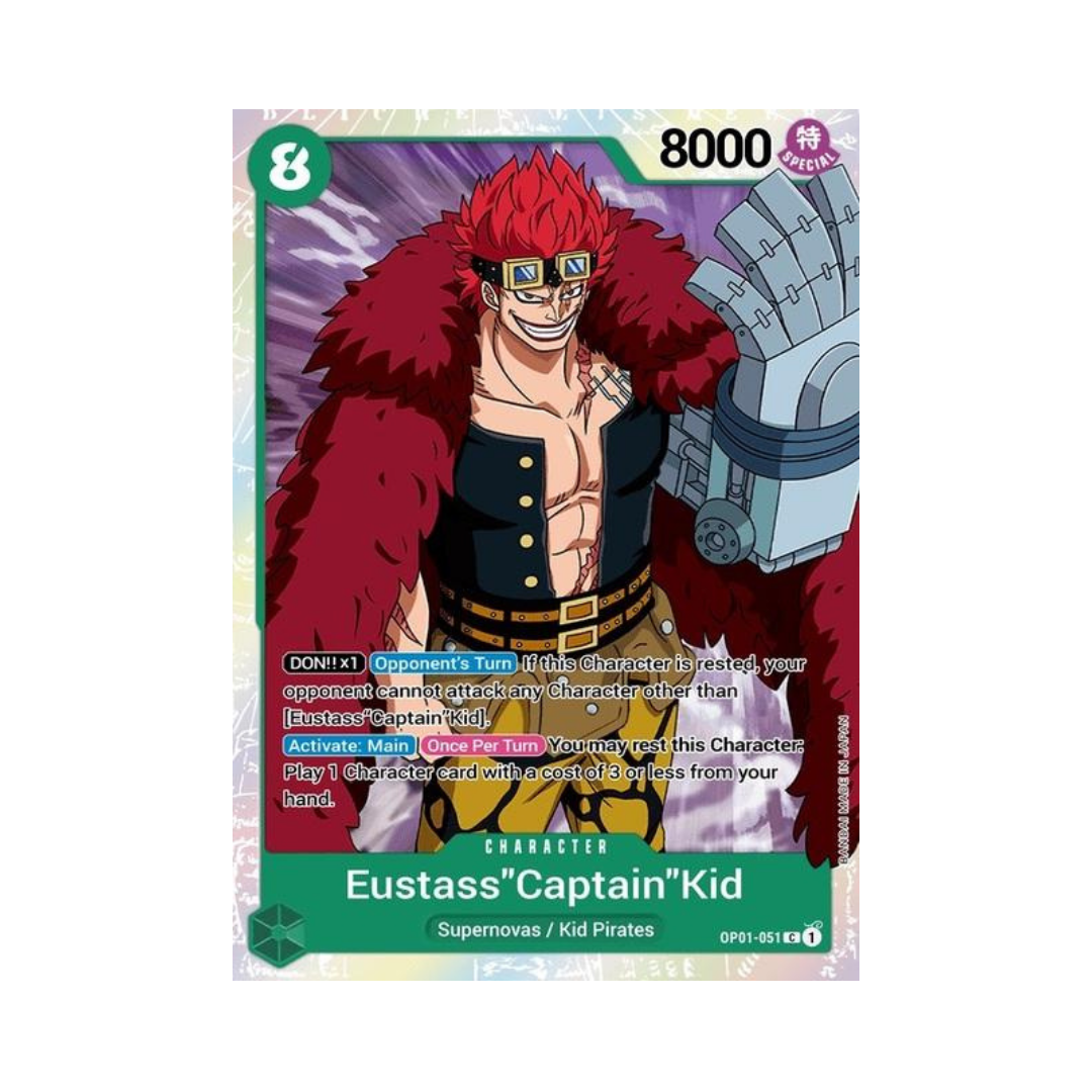 Eustass Captain Kid OP01-051 EN