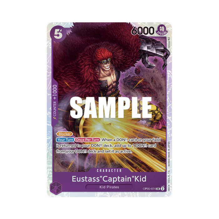 Eustass Captain Kid OP05-074 EN