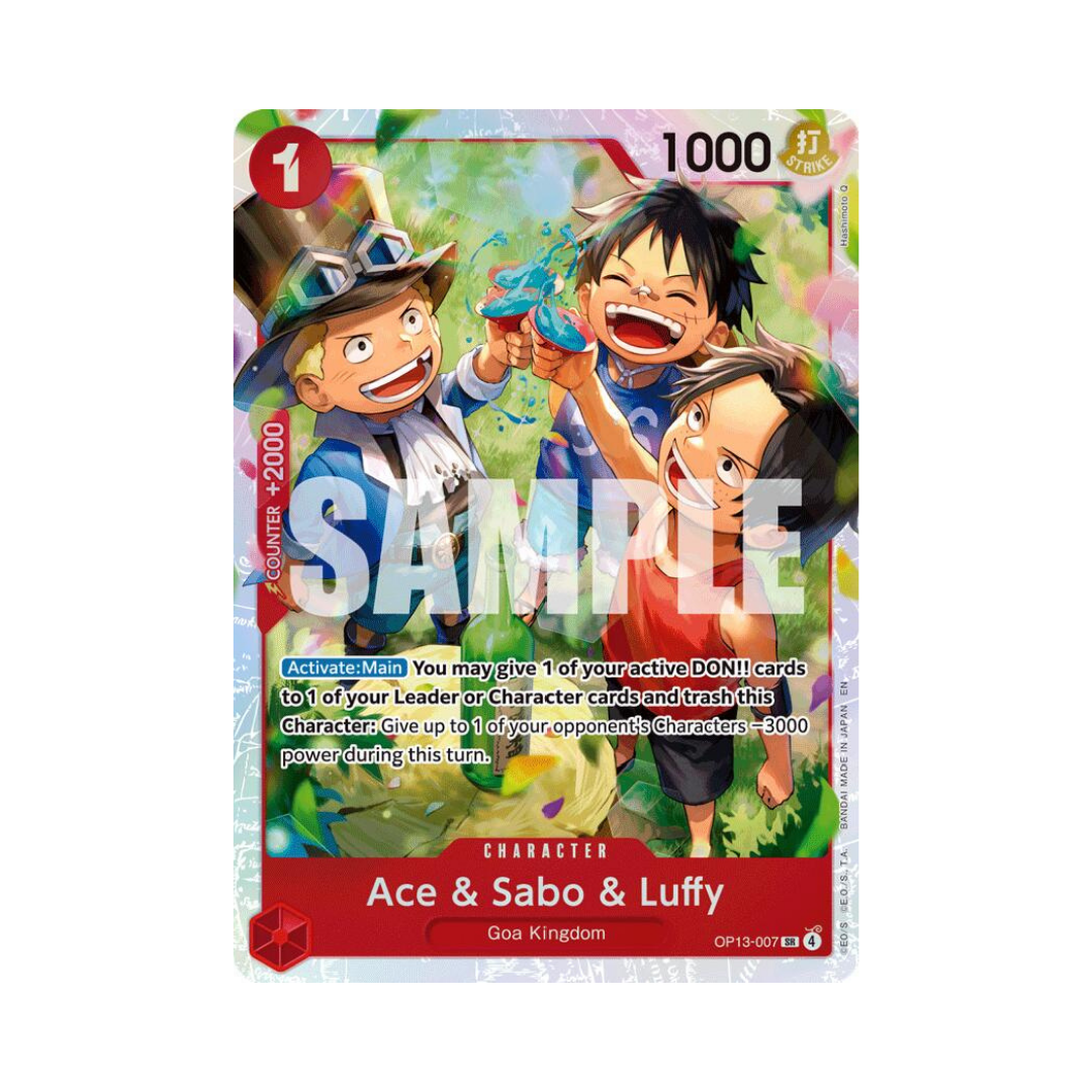 Ace & Sabo & Luffy OP13-007 EN