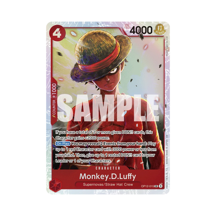 Monkey.D.Luffy OP12-015 EN
