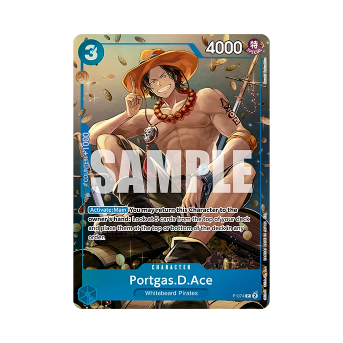 Portgas.D.Ace P-074 EN
