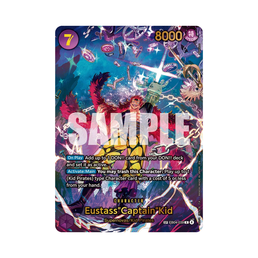 Eustass"Captain"Kid EB04-039 EN