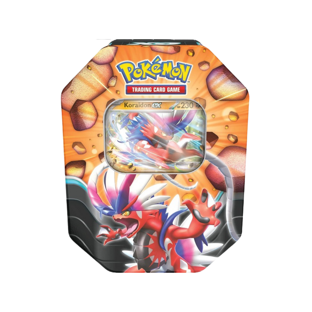 Pokemon Slashing Legends Tin – Koraidon ex