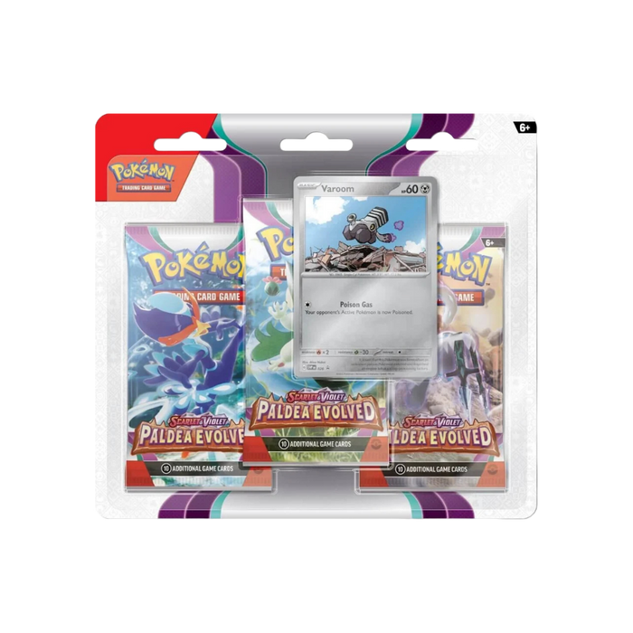 Paldea Evolved 3-Pack Blister
