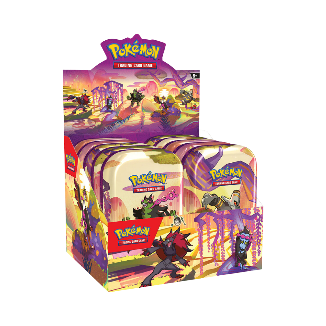 Pokemon Shrouded Fable Mini Tin Display