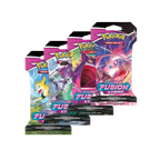 Fusion Strike Sleeved Booster Pack Art Set (4stk.)
