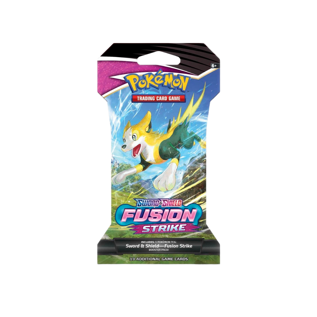 Fusion Strike Sleeved Booster Pack Art Set (4stk.)
