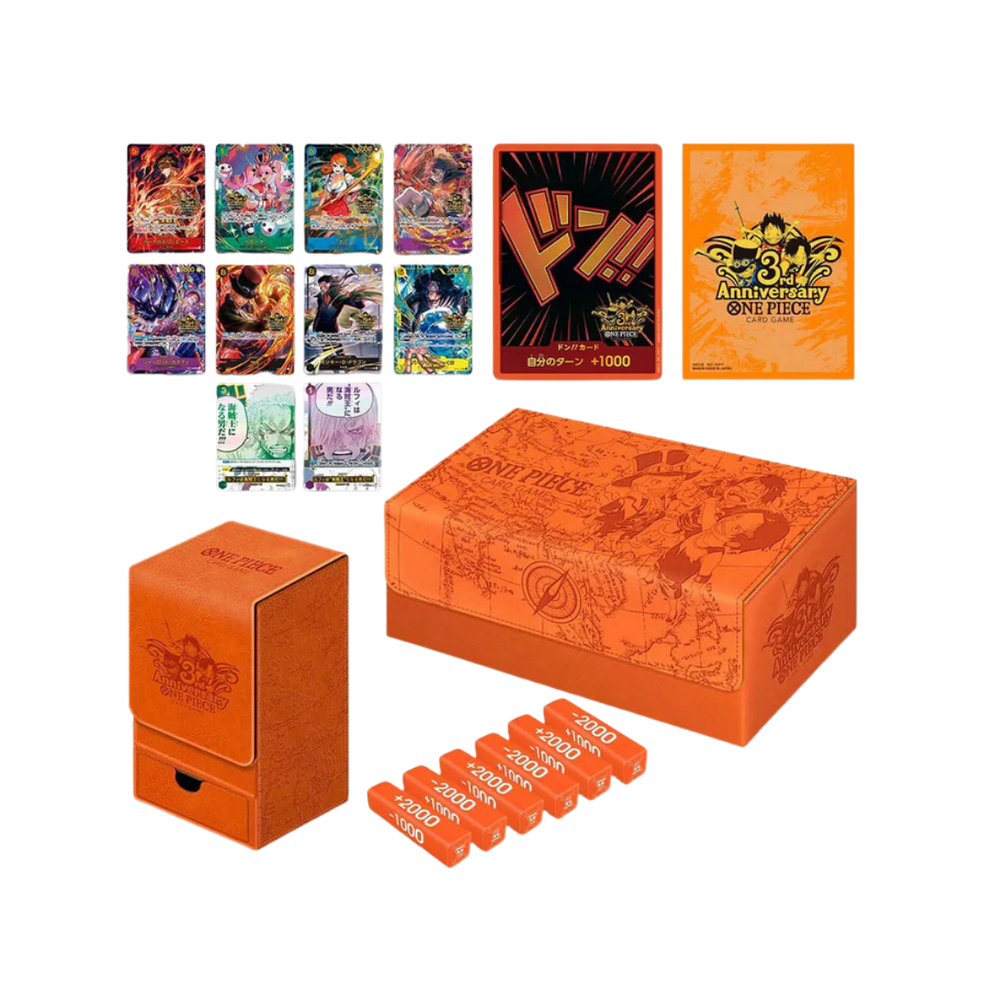 One Piece Japanese 3rd Anniversary Set (Japansk)