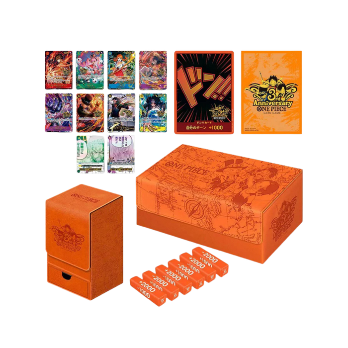 One Piece Japanese 3rd Anniversary Set (Japansk)