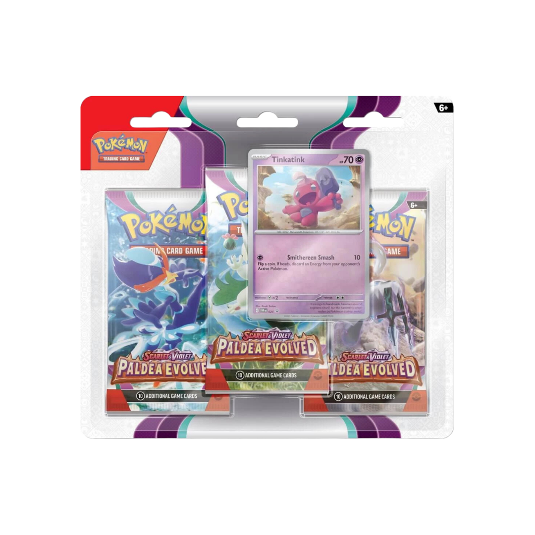 Paldea Evolved 3-Pack Blister
