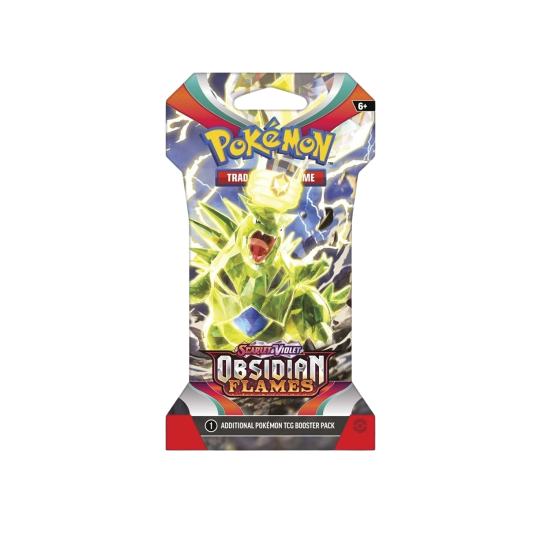 Pokemon Obsidian Flames Sleeved Booster